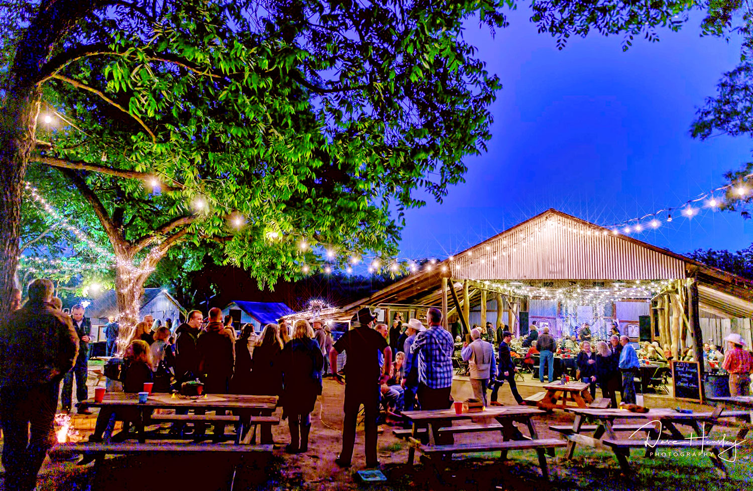 Friends of the Farmstead outdoor dinner and concert // courtesy Heritage Farmstead Museum