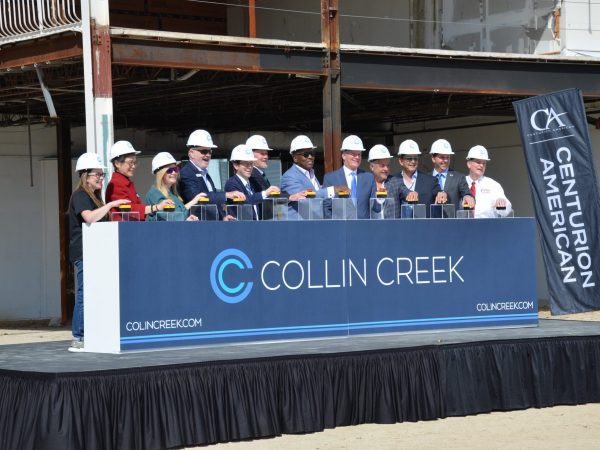 Ceremony marks next chapter in Collin Creek development