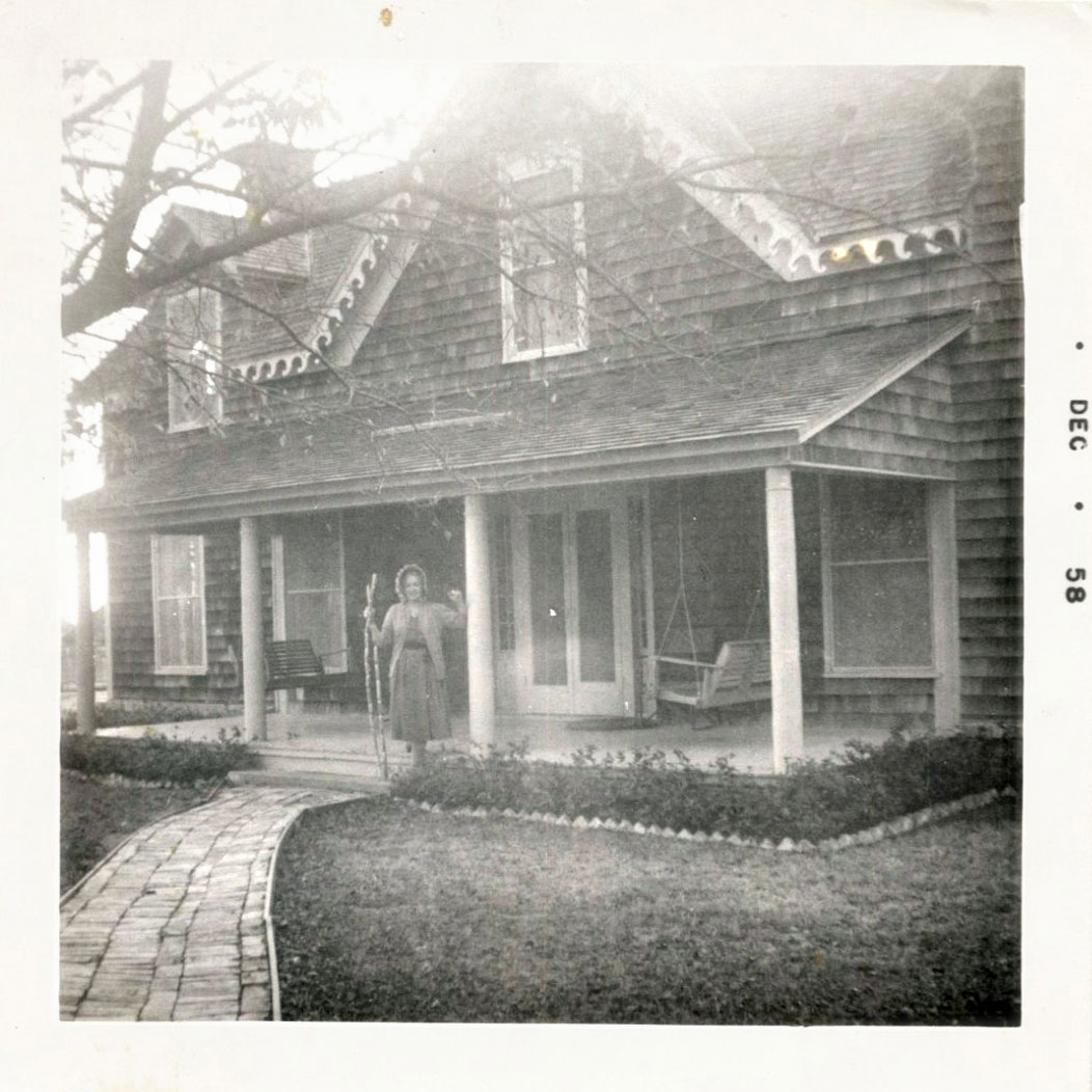 1958 photo of Fox-Haggard House // courtesy Collinwood Consortium