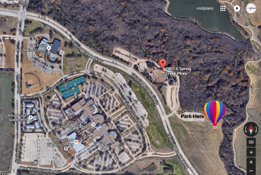 Oak-Point-Park-Map-Balloon-Launch-Site