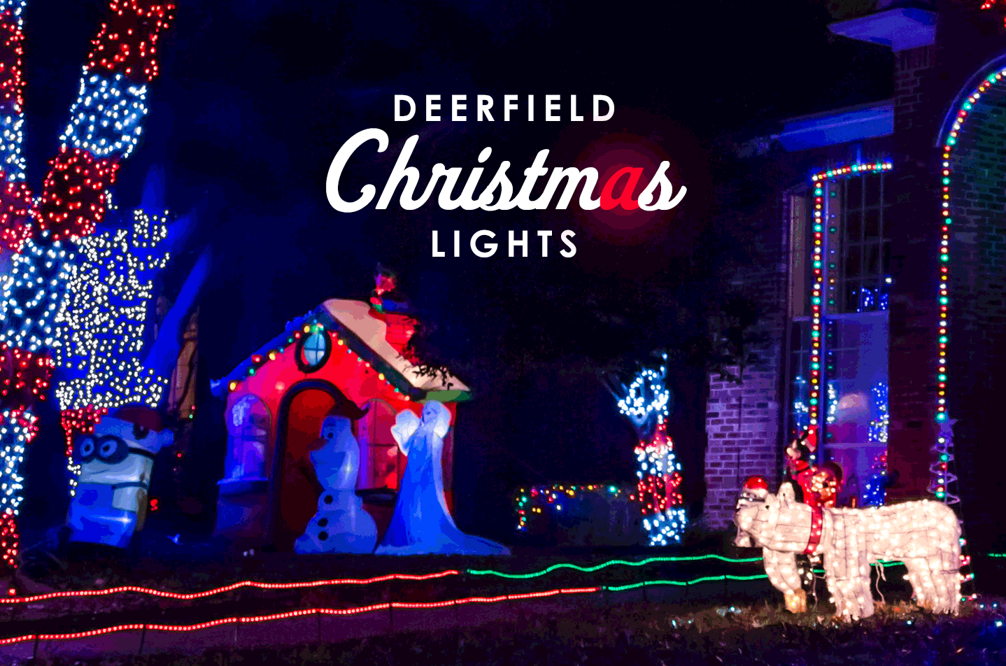 Deerfield Christmas Lights 2016