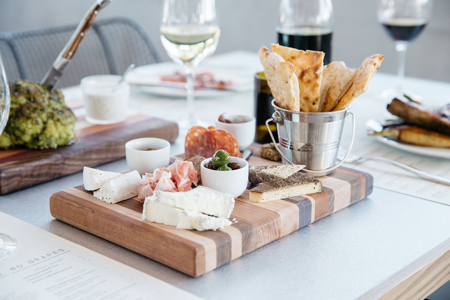 Cheese board // photo courtesy of Sixty Vines
