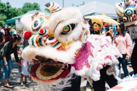 Asian dragon. Photo by Emilee Prado