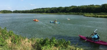 Kayak Rental at Oak Point Park & Nature Preserve // courtesy Plano Parks and Recreation