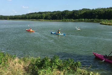 Kayak Rental at Oak Point Park & Nature Preserve // courtesy Plano Parks and Recreation