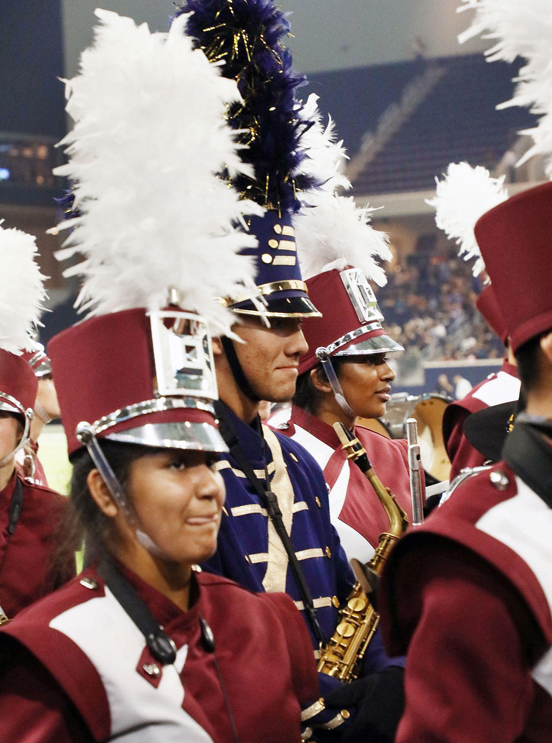 Plano Senior and Eastwood band members performed together