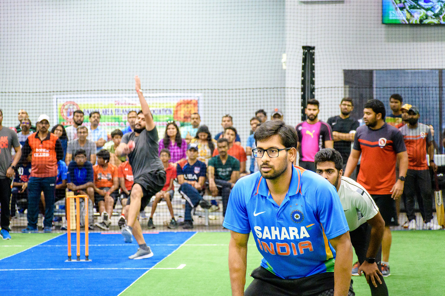 Indoor cricket // courtesy Lords Indoor Sports