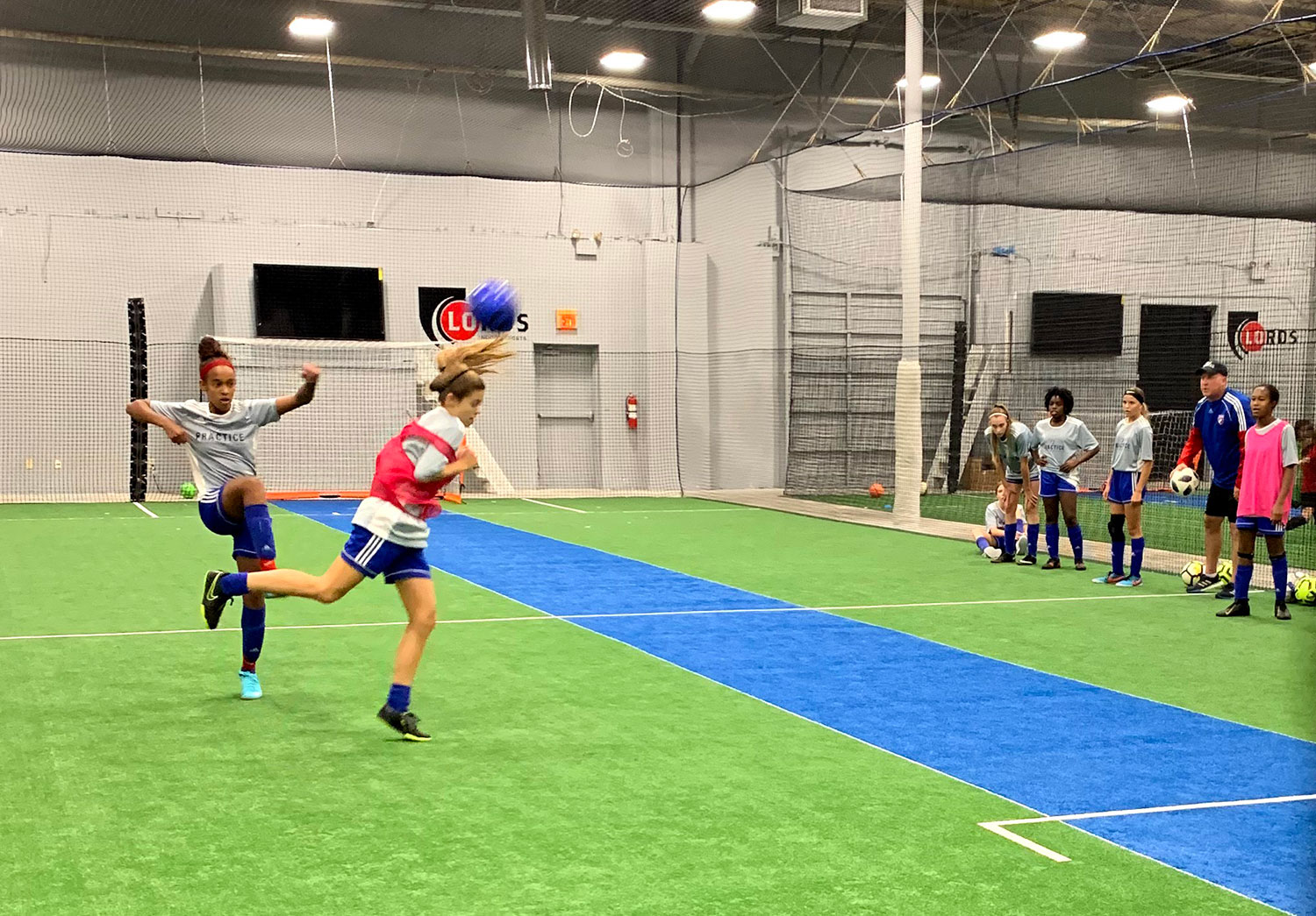 Indoor soccer fields // courtesy Lords Indoor Sports