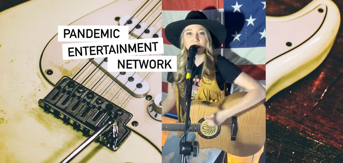 Musician Shelby Ballenger performed to benefit Tipsy Chicken in Sachse // courtesy Pandemic Entertainment Network