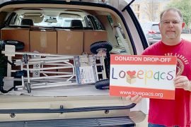 After Plano ISD announced March 12 it would extend Spring Break an additional week amid COVID-19 concerns, local food pantries sent out emergency requests for public donations to help feed students at home // courtesy Lovepacs