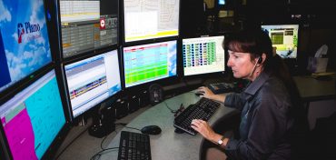 Plano 9-1-1 Dispatcher // courtesy Todd Rice, City of Plano