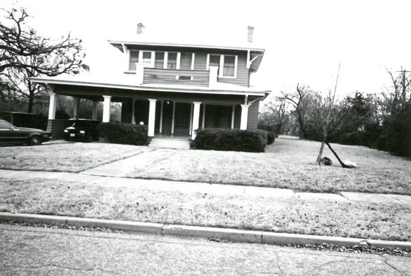 Aldridge House, circa 1989 // courtesy Plano Heritage Commission