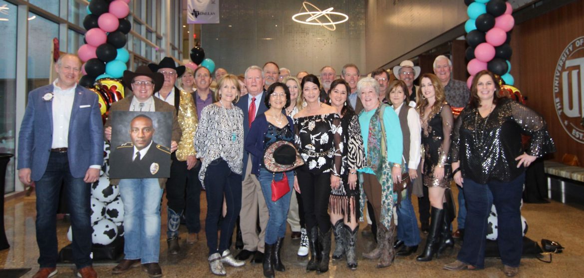 Plano Metro Rotary Club members at the February gala // courtesy PMRC