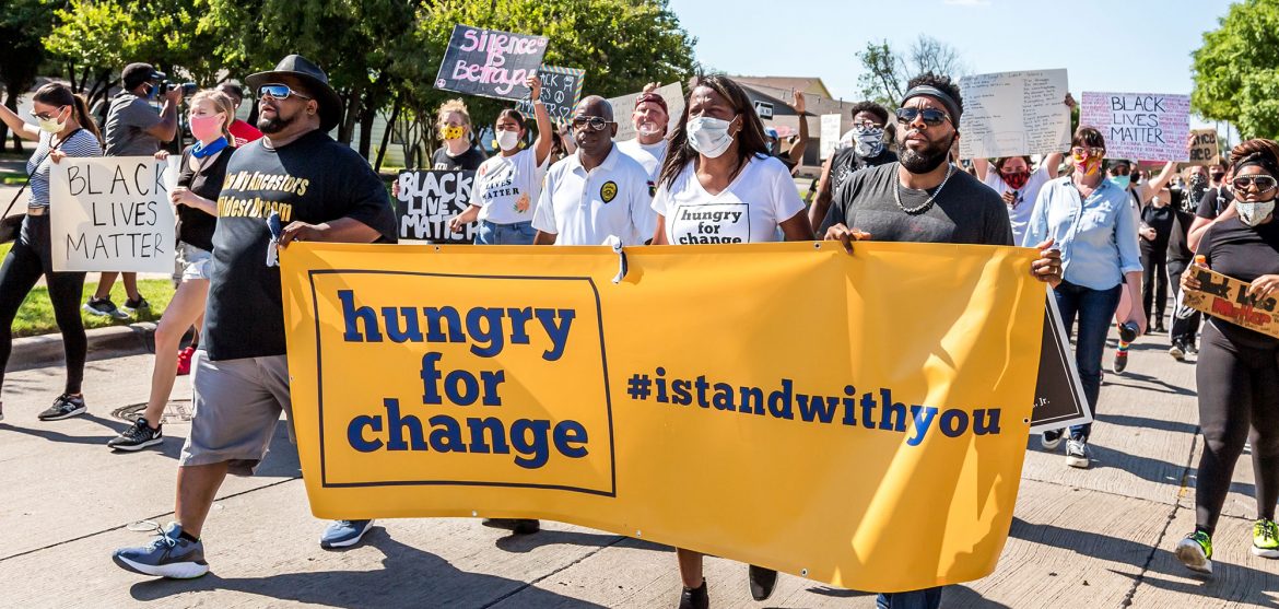 Cheryl Jackson organized Sunday's Hungry for Change rally // photos Jennifer Shertzer