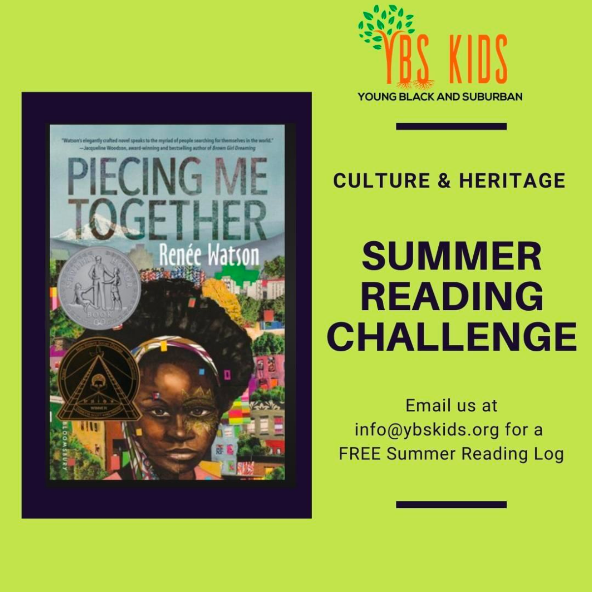 Summer Reading Challenge // courtesy Y.B.S. Kids