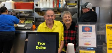 Taco Delite founders, Jerry and Wanda Rose // courtesy Rose family