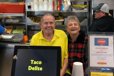 Taco Delite founders, Jerry and Wanda Rose // courtesy Rose family