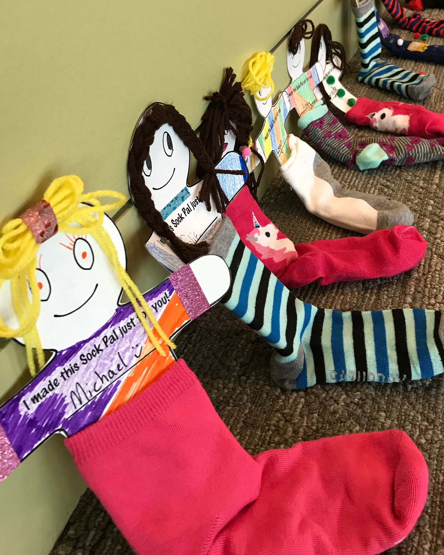 SockPals that can be created for children in need // courtesy Mission Possible Kids