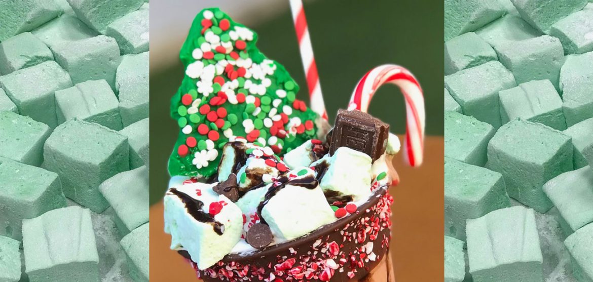 Christmas milkshake // courtesy Mallow Box