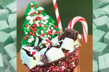 Christmas milkshake // courtesy Mallow Box
