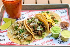 Street tacos // courtesy Chilangos