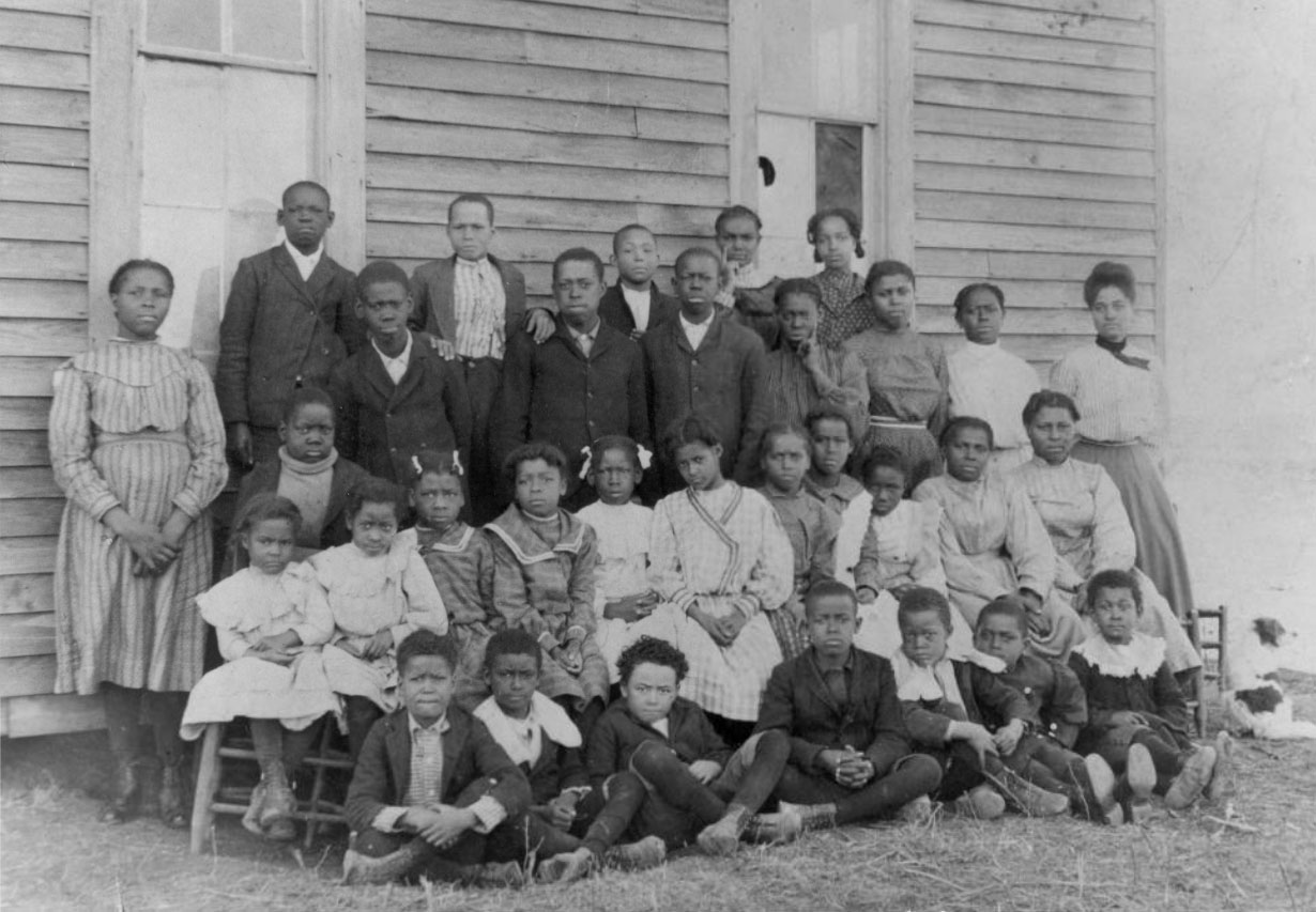 An African American school in Plano, 1907 // courtesy Plano Public Library Genealogy Center