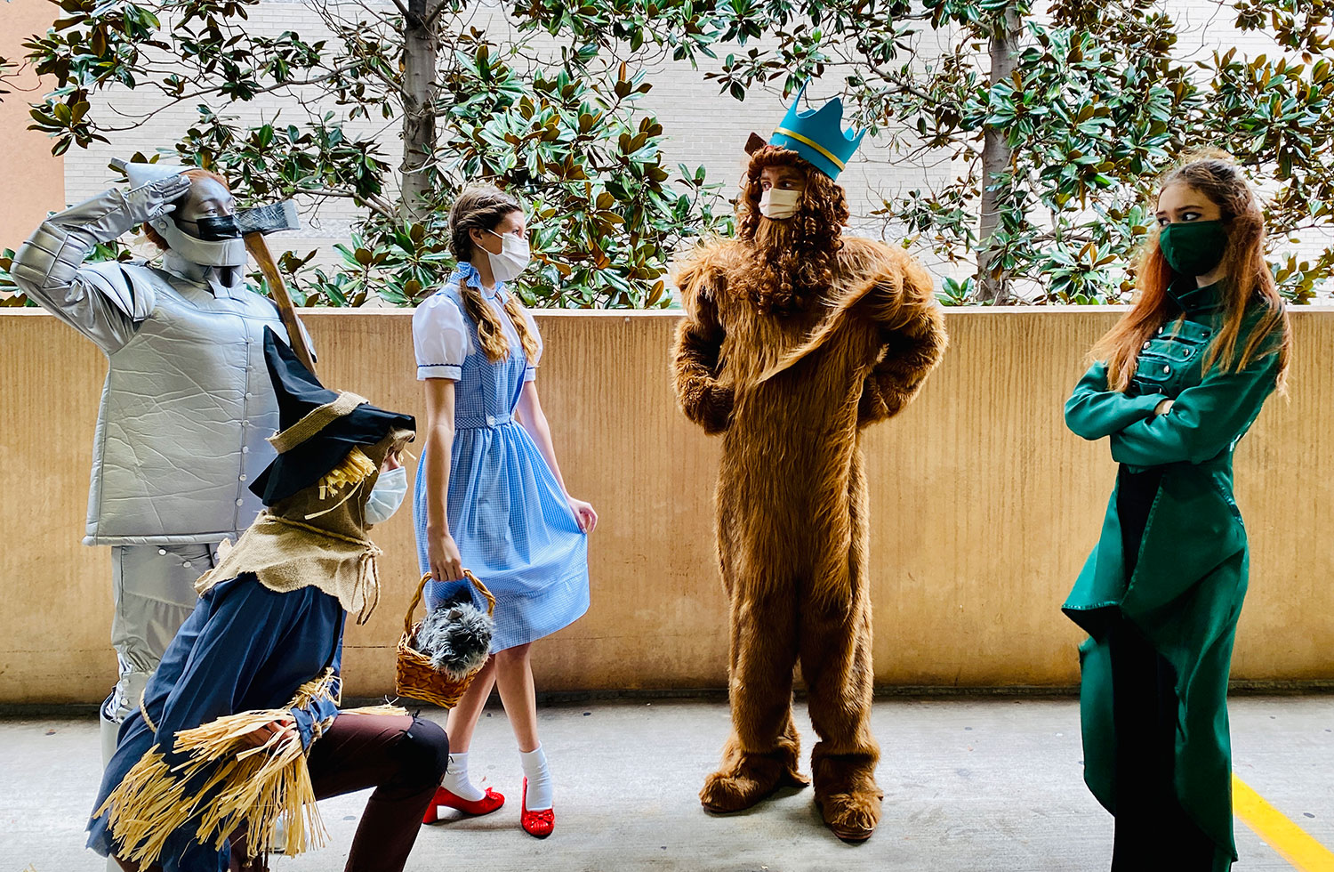 Cast members of the 30th anniversary production of "The Wizard of Oz" // courtesy NTPA