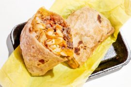 Valerie's SD burrito // photos Jennifer Shertzer