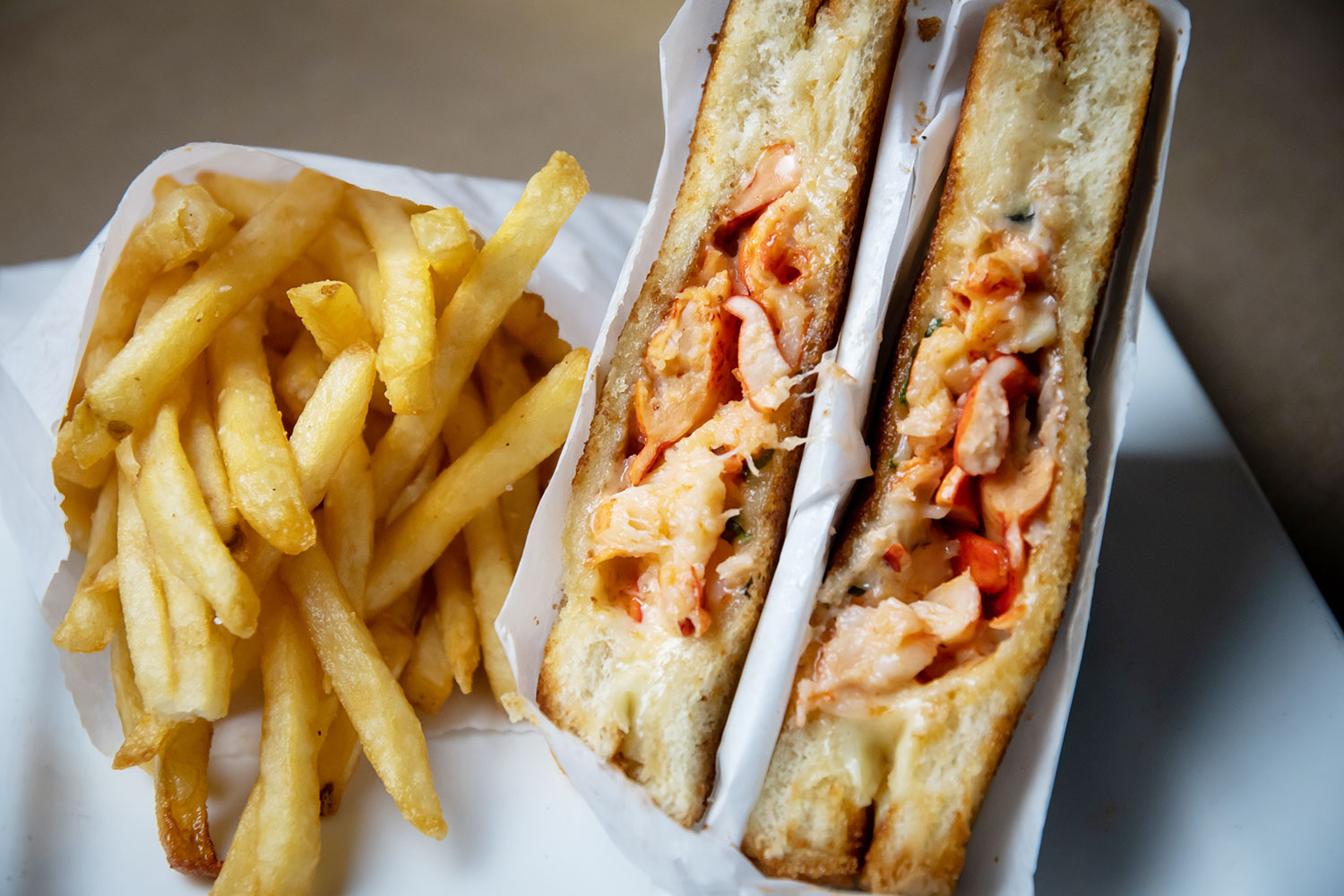 The Lobster grilled cheese