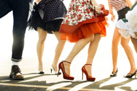 Getty Image of 1950s dancing feet.