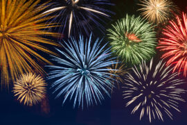 Fireworks exploding Getty Image