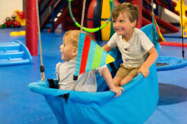 Boys play at We Rock the Spectrum. Photography Lauren Allen