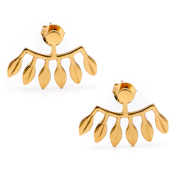 Plano Gift Guide gold earrings