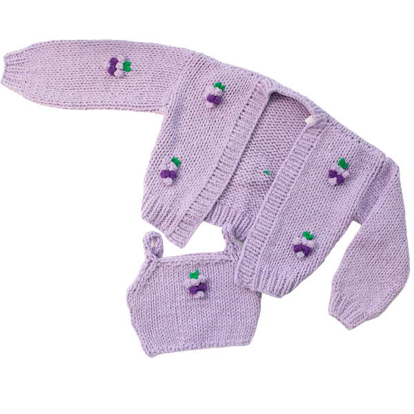 Plano Gift Guide Purple sweater