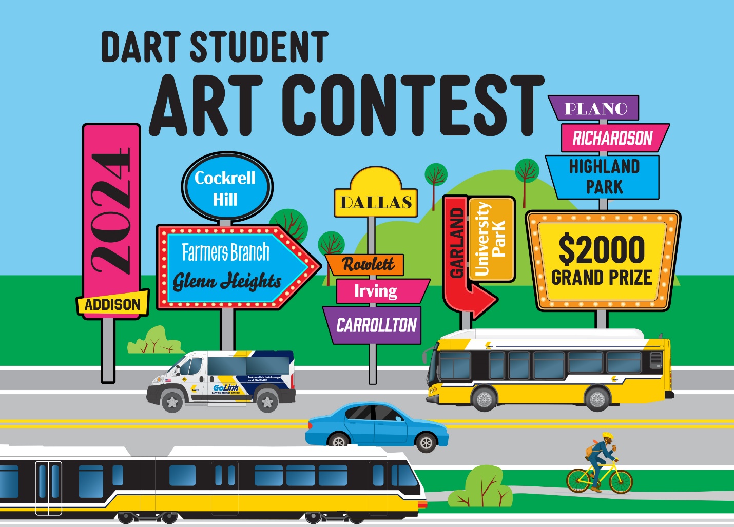 DART Student Art Contest seeks young artists to feature on stations