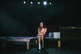 Samantha Stratton takes on The Drowsy Chaperone for one of her last NTPA performances. Photo by Victoria Gomez