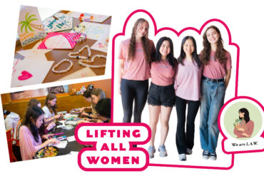 In November, the group met at Chasu Kitchen to hear Lift Speeches from women in the community and create gift baskets with towels, hygiene products and other goodies for Hopes New Door and Texas Muslim Women’s Foundation’s programs for women and children escaping domestic violence. Photography Lauren Allen.