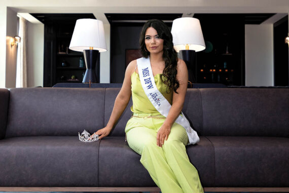 PISD teacher and Miss Texas for America Strong Angelica-Jasmine Bates uses pageantry Photo by Victoria Gomez.