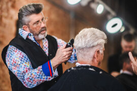 Michael Rapattoni of Rapattoni’s Barbershop. photography Austin Marc Graf