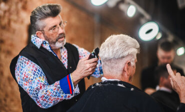 Michael Rapattoni of Rapattoni’s Barbershop. photography Austin Marc Graf