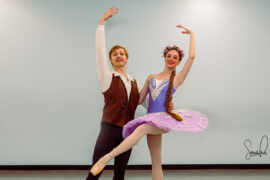 Rapunzel principle dancers. Photo courtesy of Plano Metropolitan Ballet