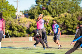 Dallas Area Recreational Team, football players. Photo by Brandon Gonzalez.