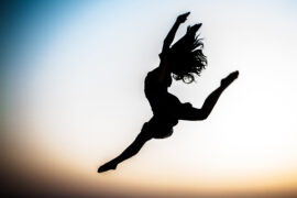 Dance silhouette