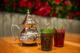 Moroccan mint tea from Darna. Photo by Lauren Allen.