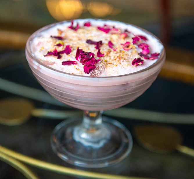 Kashmiri tea from Chai Wallah. Photo by Lauren Allen.