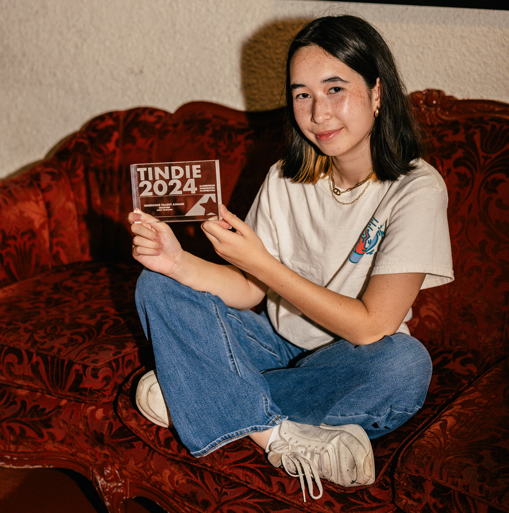 Emily McShane at the Texas Theater. Photography by Rae Overman