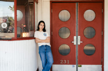 Emily McShane at the Texas Theater. Photography by Rae Overman