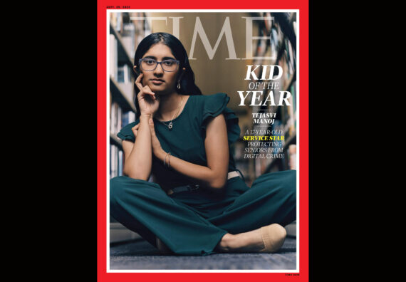 TIME Magazine's Kid of the Year Tejasvi Manoj
