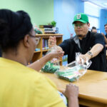 Barron Elementary Visit, Tuesday, April 28, 2026. Photo by Sam Hodde for Dallas Stars Hockey Club