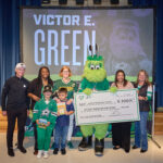 Barron Elementary Visit, Tuesday, April 28, 2026. Photo by Sam Hodde for Dallas Stars Hockey Club